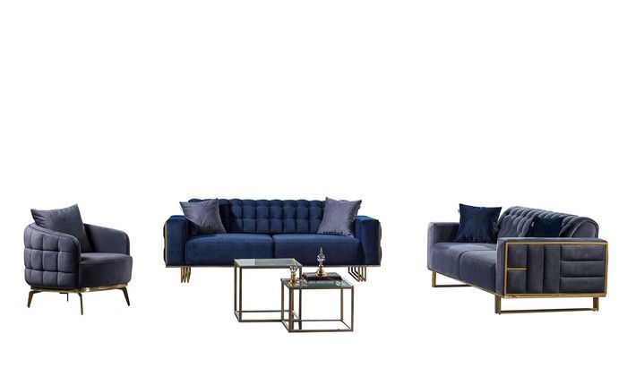 Sofa Couchgarnitur Sitzgruppe Sessel Polsterkombination Wohnzimmergarnitur