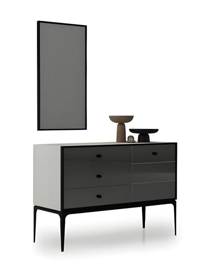 Funktional Weiß Schminktisch Elegant Schlafzimmer Möbel Kommode Neu