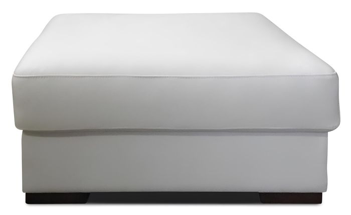 Fußhocker Ottoman Sitzhocker Sitzpouf Wohnzimmer Designer Hocker Leder Textil