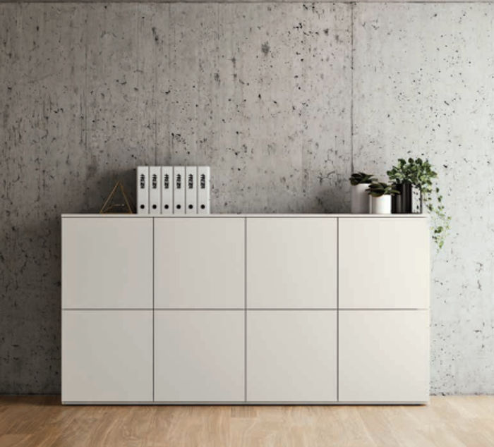 Kommode Sideboard Anrichte Highboard Kommode Weiß Schrank Wohnzimmer Holz Neu