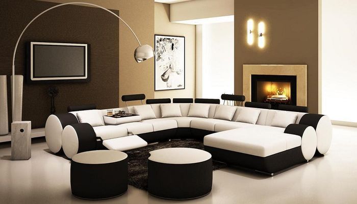 designer ledersofa xxl wohnlandscahft big sofa couch polsterecke ecksofa neu