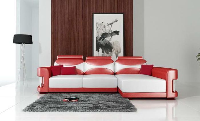 Ecksofa Eck Sofa Garnitur Couch Polster Leder Wohnlandschaft Chaiselounge Wies