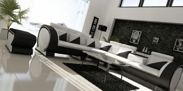 Designer Ecksofa Couch Sofa Polster Garnitur Lounge Sofas Couchen Wohnlandschaft