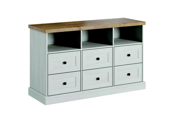 Wohn Zimmer Regal Holz Luxus Schrank Design Kommode Anrichte Side Low Board Neu