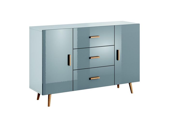Kommode Brillo Kommoden Holz Schrank Sideboard Wohnzimmer Hochschrank Anrichte