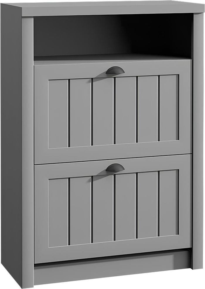 Schuhschrank Fach Kommode Holz Massive Möbel Schuhregal Regal Garderobe neu