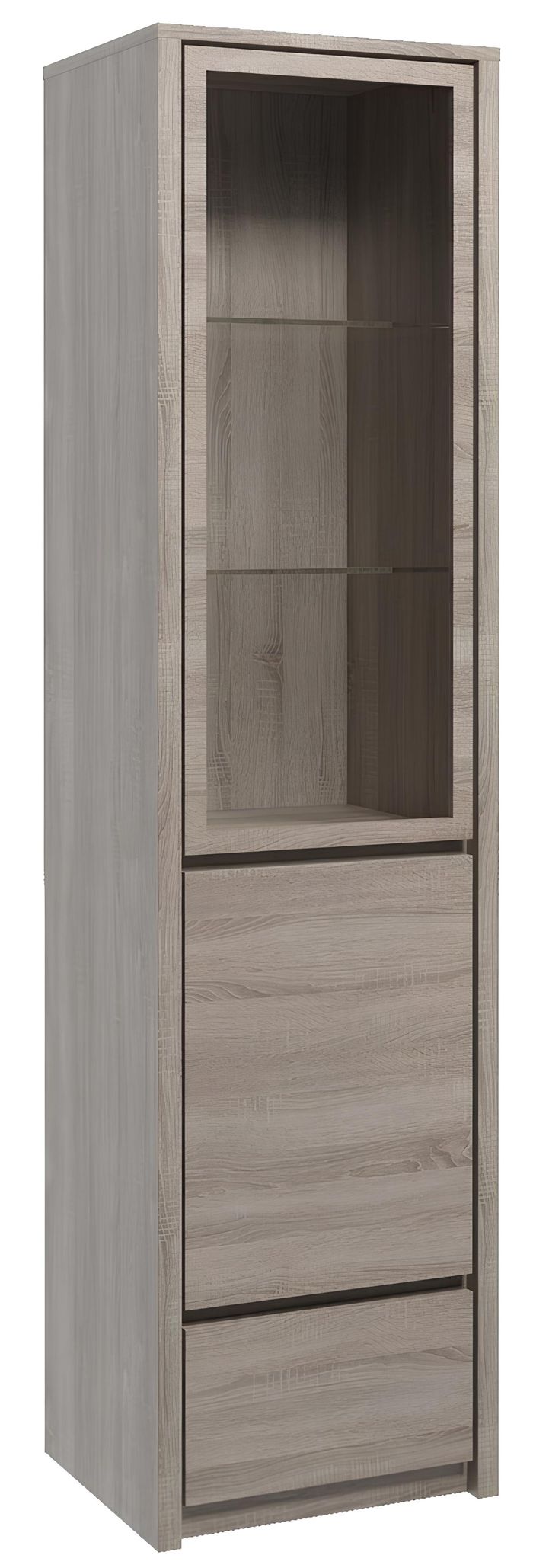 Wohnzimmer Möbel Moderne Holz Glas Vitrine Glasschrank Schrank Vitrinen Neu