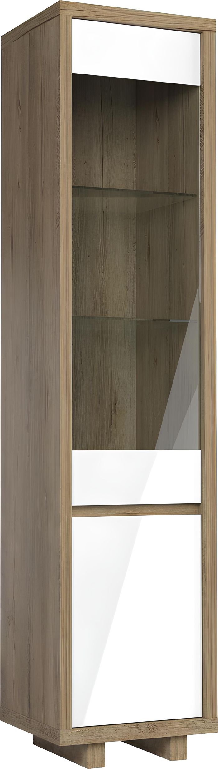 Glas Vitrine Schrank Vitrinen Wohnzimmer Schränke Design Modern Italy Neu