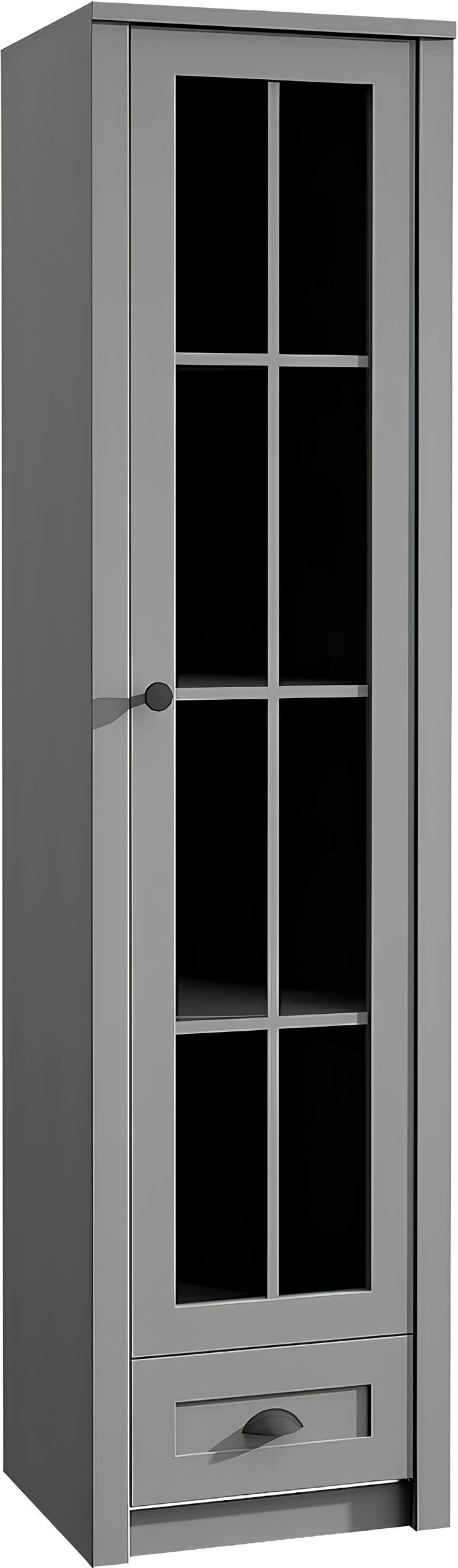 Landhaus Vitrine Schrank Klassisch Möbel Vitrinenschrank Vitrinen Glas Schränke