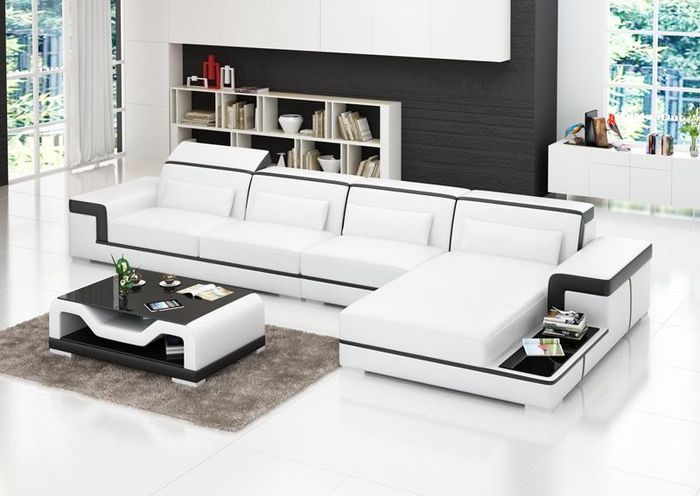 Sofa Couch Ecksofa Polster Sofas Couchen Leder Garnitur Eck Garnituren Eckcouch