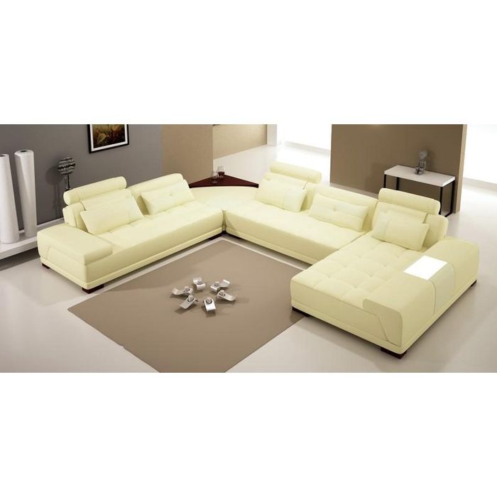 Sofa Couch Polster Garnitur XXL Big Eck SofasWohnlandschaft Ecksofa Neu FloriaB