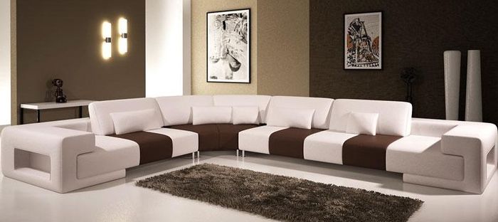 Ecksofa Polster Couch Sofa Wohnlandschaft L Form Sitz Wohnlandschaft Ecke PHM22