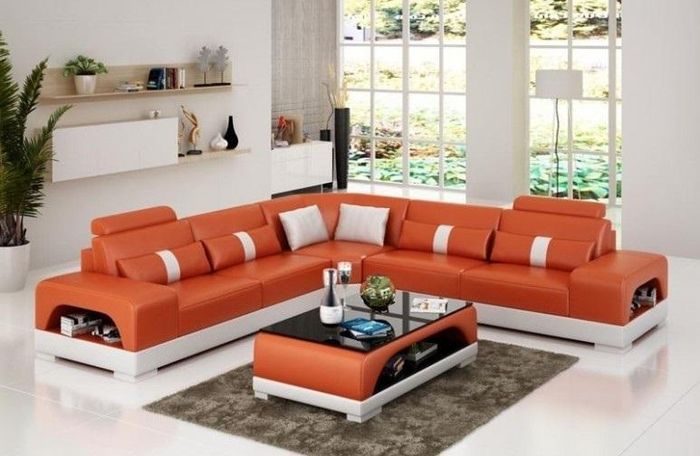 Moderne Eckgarnitur Ecksofa Eckcouch Wohnlandschaft L Form XXL Sofa Couch Neu