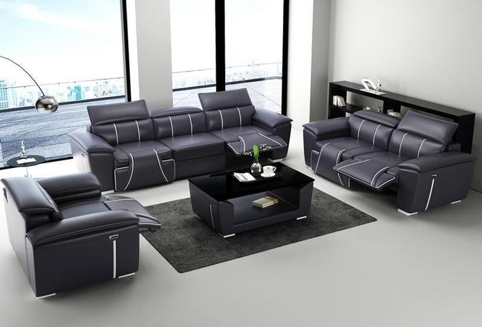 Multifunktions Couch Relax Polster Sofa 3+2 Sitzer Couchen Sitz Sofagarnitur Neu