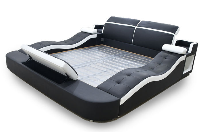 Multifunktion Bett Doppel Betten Hotel big Polster Schlafzimmer Möbel