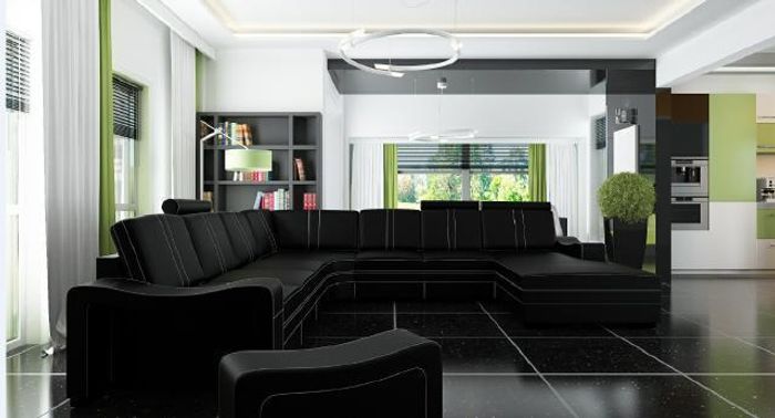 lederecksofa wohnlandschaft ecksofa neu garnitur sofa xxl ledersofa ledercouch
