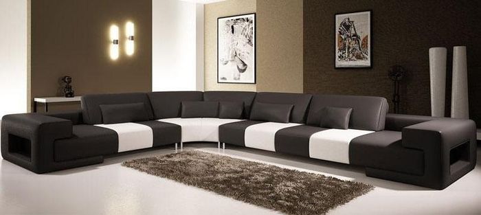 Ecksofa Polster Wohnlandschaft Couch Sofa Wohnlandschaft L Form Sitz Ecke PHM22