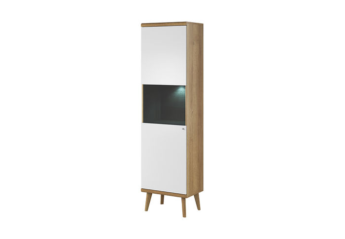Vitrine Schrank Kommode Glas Regal Vitrinen Regale Holz Wohnzimmer Schränke Neu