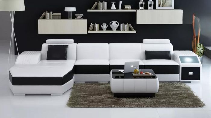 Wohnzimmer Ledersofa Couch Garnituren Sofa Ledersofas Wohnlandschaft Ledercouch