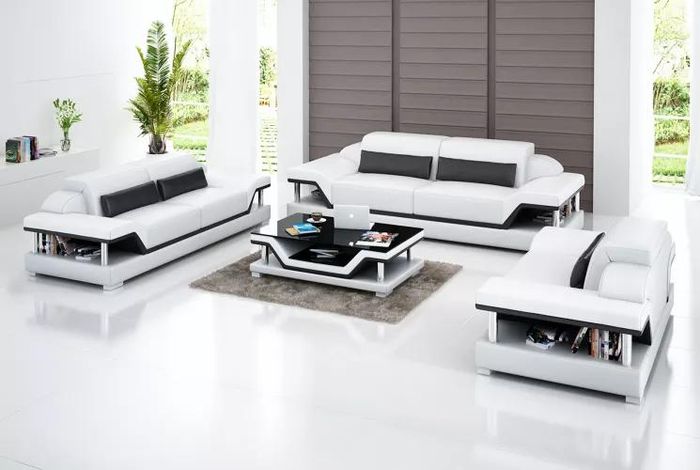 Sofagarnitur 321 Sitzer Set Design Sofa Couchen Couch Modern Luxus Neu Polster