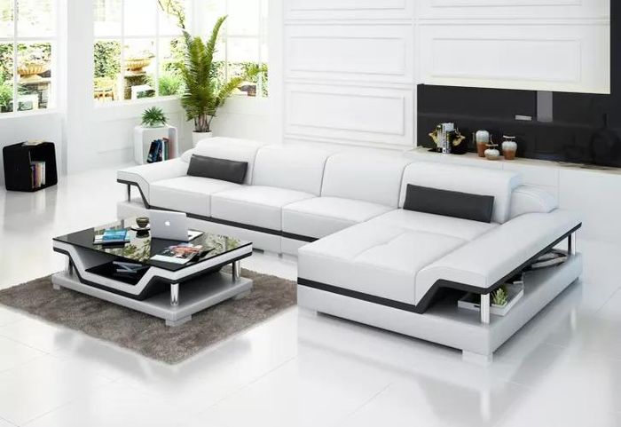 Wohnlandschaft Ecksofa Couch Polster Garnitur Designer Couchen Sofas 2tlg Set