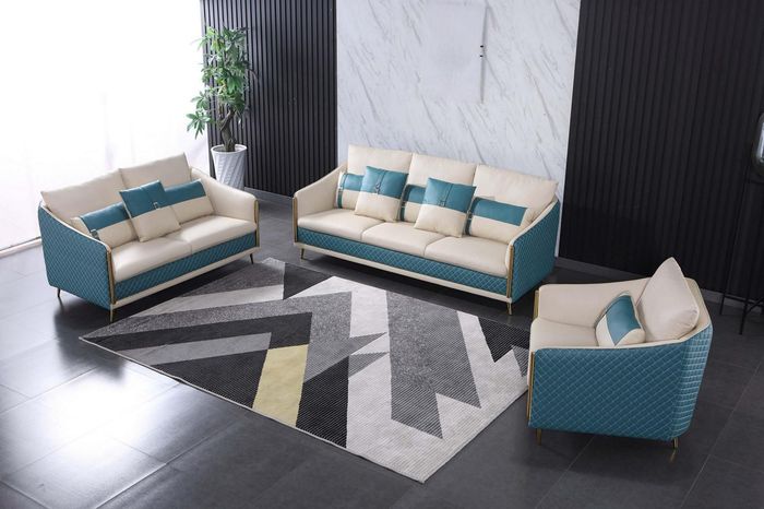 Modernes Sofa Wohnzimmer Sofagarnitur 32 Sitzer Ledersofa Designer Sofa Möbel