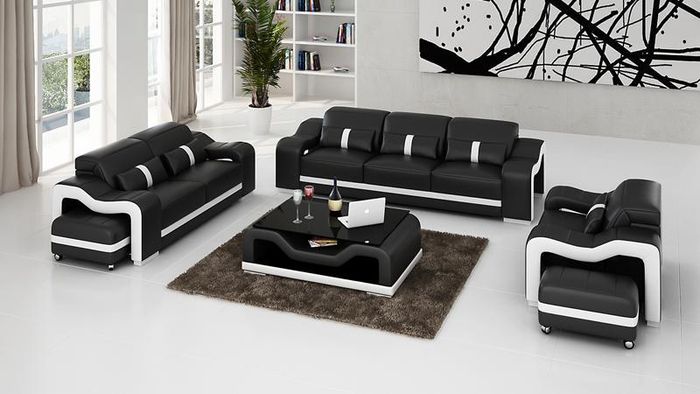 Sofagarnitur 3+2+2 Sitzer Couch Designer Sofa Polster
