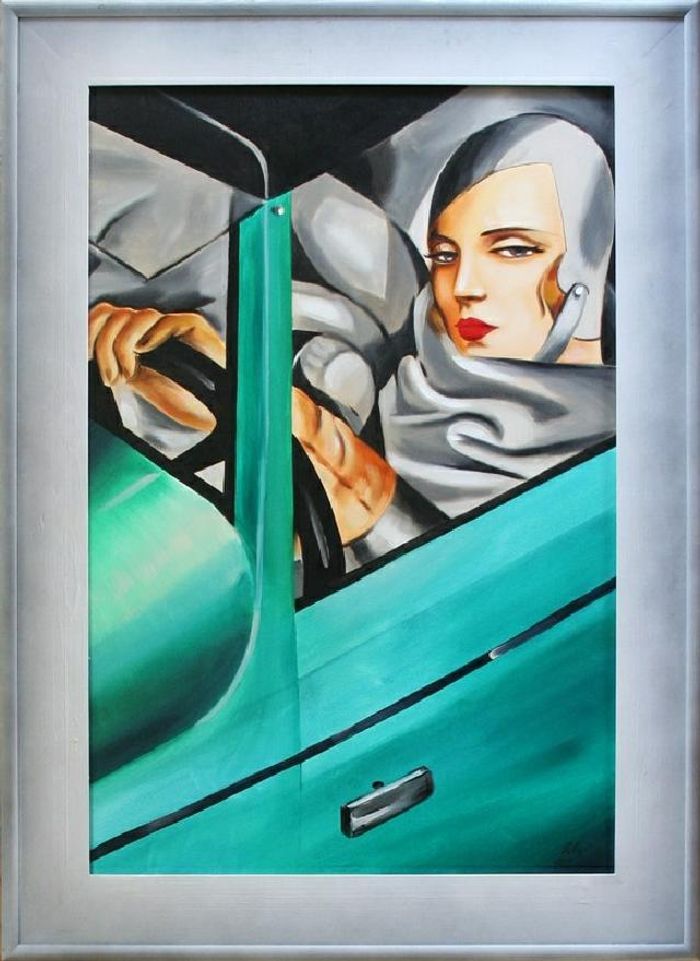 Moderne Abstrakte Kunst Gemälde Ölbild Bild Bilder Ölgemälde Mit Rahmen - G06799