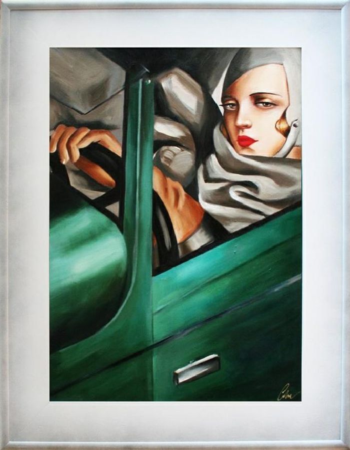 Moderne Abstrakte Kunst Gemälde Ölbild Bild Bilder Ölgemälde Mit Rahmen - G10034