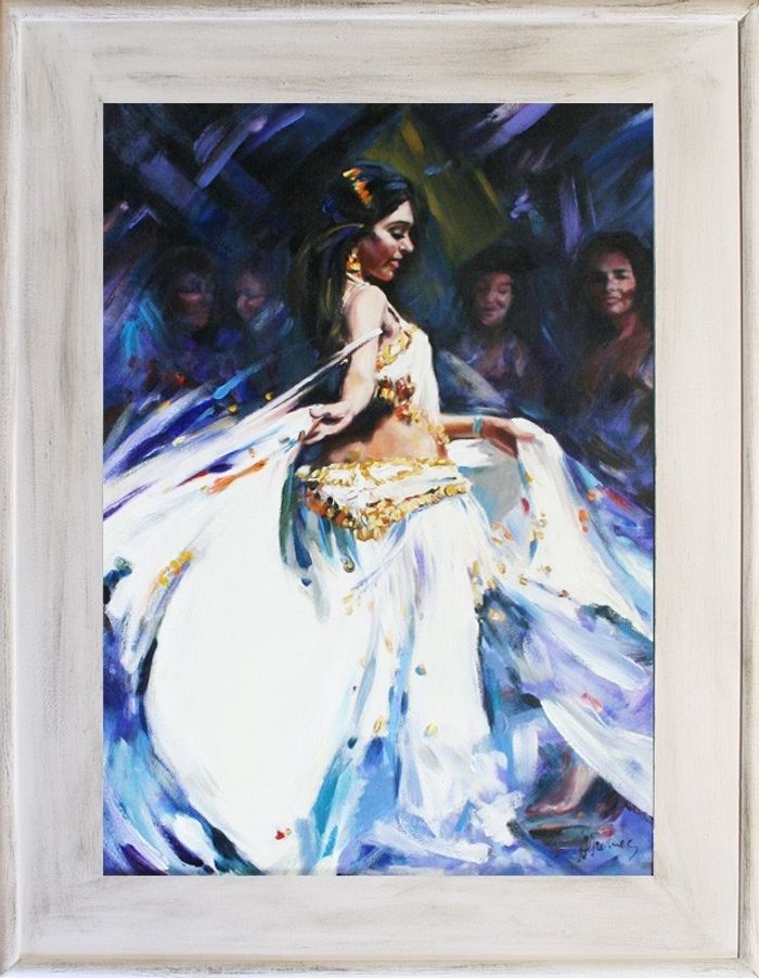 Ballett Russland Bild Theater Echte Handarbeit Rahmen Öl Gemälde Bilder G14975