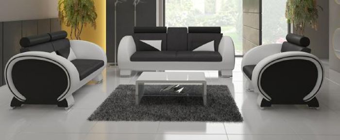 Sofagarnitur 3+2+1 Textil Stoff Desig Sofa USB Wohnlandschaft Polster Garnitur