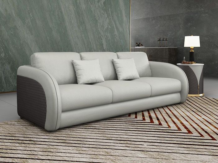 Ledersofa Sofagarnitur Polster Couchen Klassische Wohnzimmer Möbel Sofa 321 Neu