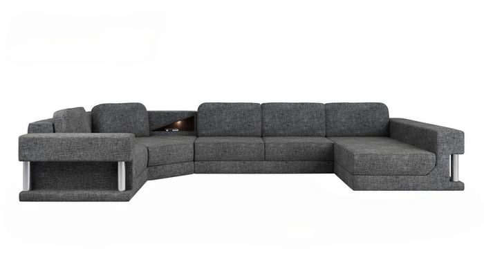 Ecksofa U Form Bettfunktion Schlaf Sofa Neu Wohnlandschaft Multifunktion Couch