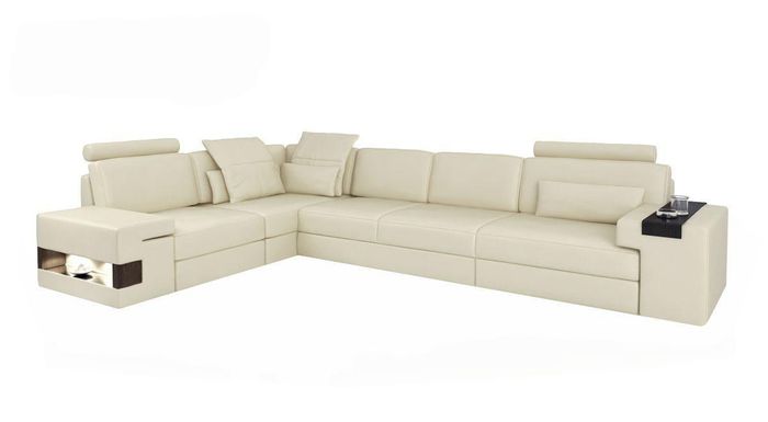 Polstermöbel Sofa Big Sofa Sofa Textil Möbel Schlafsofa Wohnzimmer L-Form Sofa