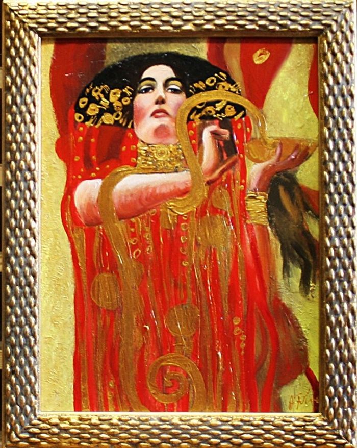 Gustav Klimt Gemälde Bild Bilder Handarbeit Kunst Abstrakt Ölbild Malerei G03169