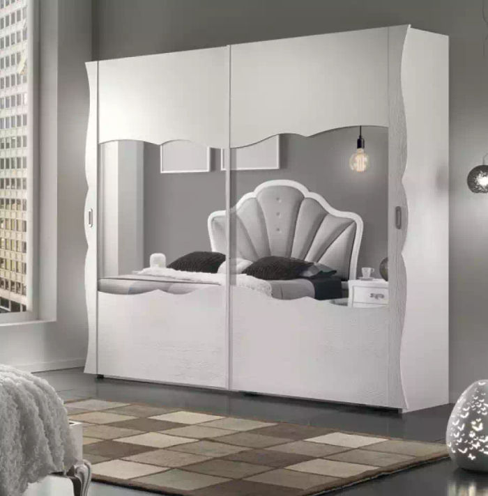 Kleiderschrank Italienische Stil Möbel Schlafzimmer Schrank Echtholz