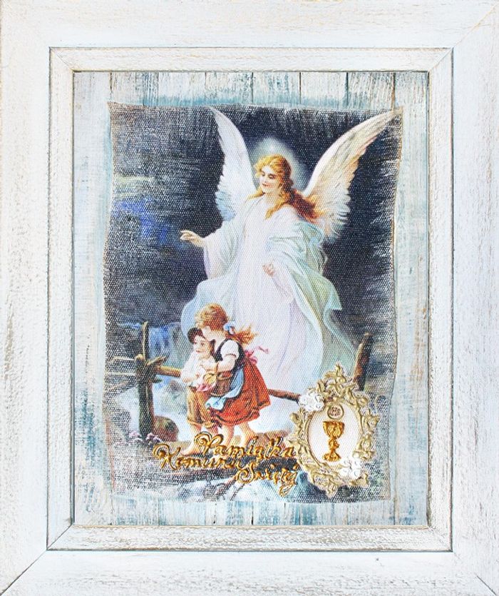 Gemälde Engel Handarbeit Ölbild Bild Ölbilder Rahmen Bilder G17156