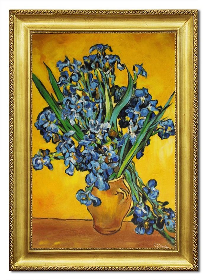 Ölbild Ölbilder Gemälde Bilder Bild Handgemalt Öl mit Rahmen Barock Kunst 96513