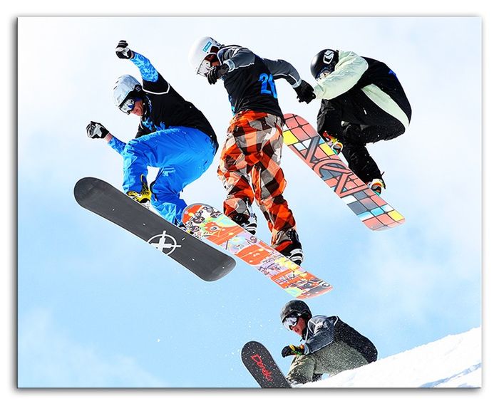 Snowboard Extrem Sport Winter Bilder Bild Dersigner Srpung G93514