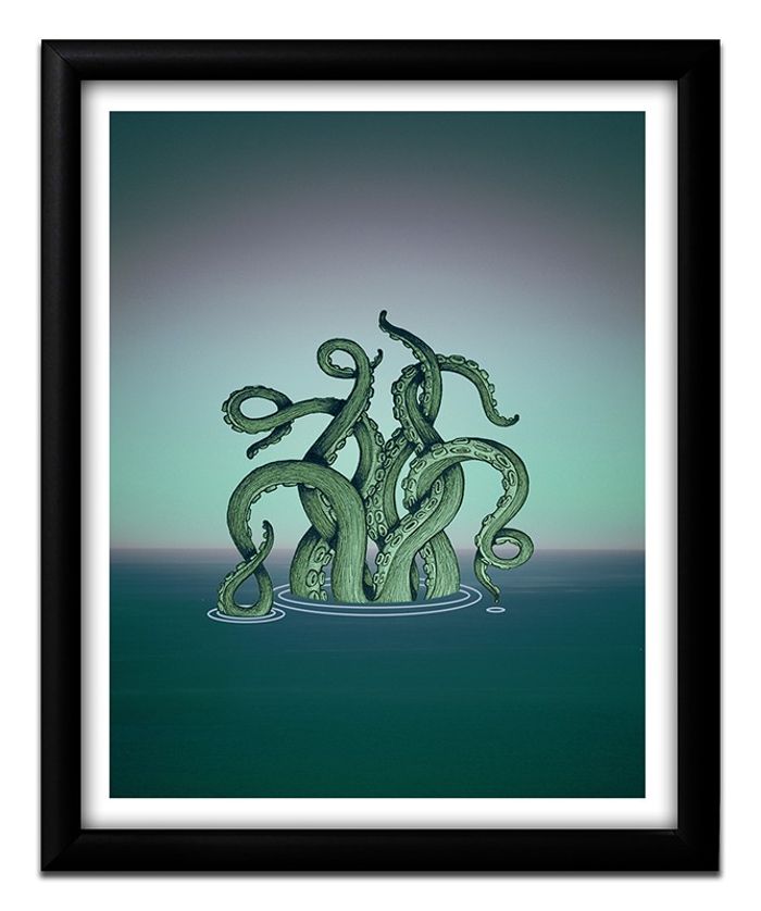 Bild Bilder Gemälde Druck Kunstdruck Polster Kultur " Abstrakt " Neu G97452