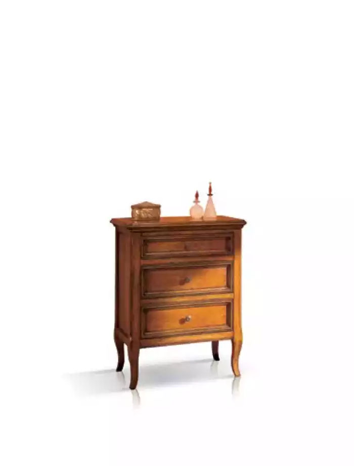 Nachttisch Klassische mit 3 Schubladen Konsolen Design Schlafzimmer
