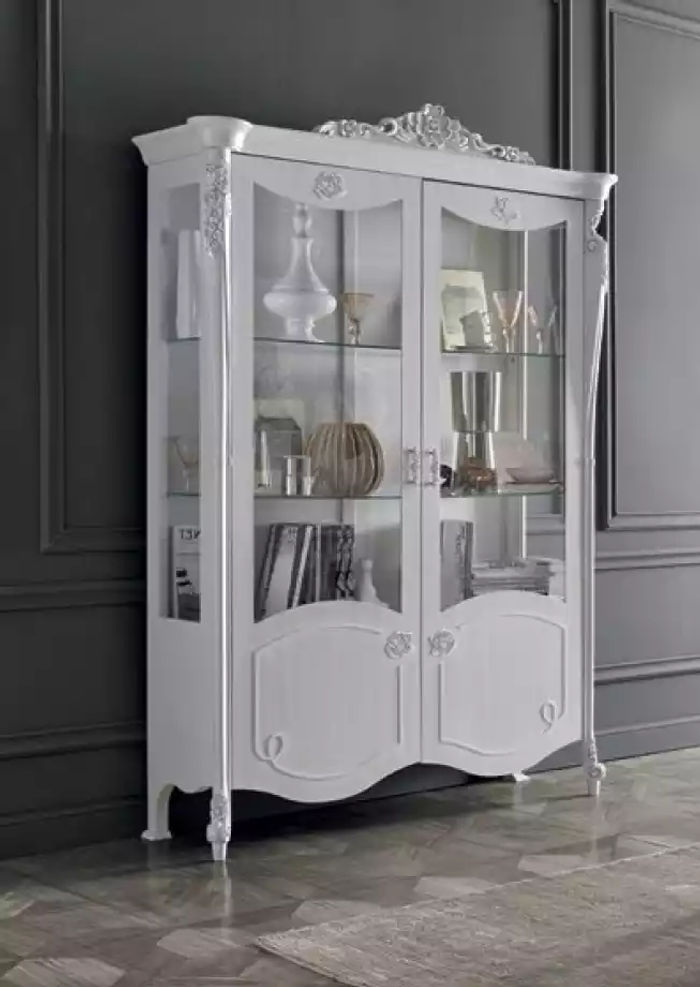 Luxus Stil Schrank Anrichte Vitrinenschrank Design Italienische Möbel