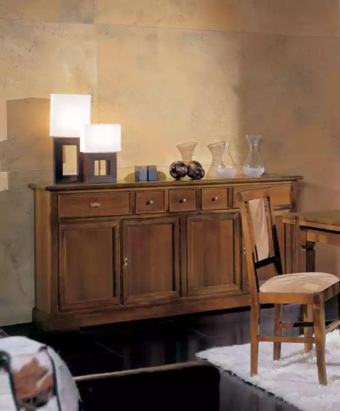 Kommode Anrichte Schrank Sideboard Kommoden Stil Holz Luxus Möbel Neu