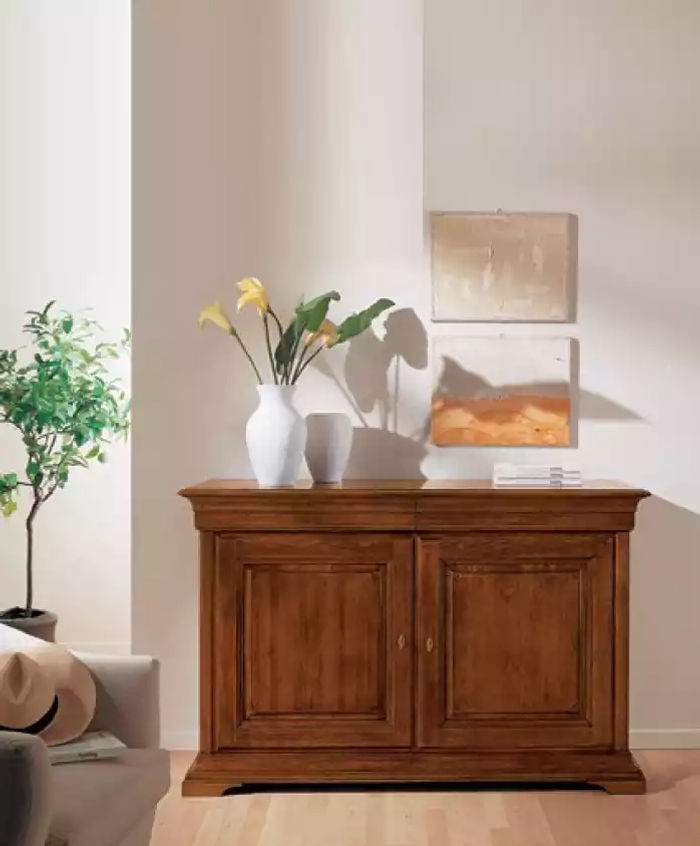 Sideboard Holzschrank Kommode Braun Sideboards Schlafzimmer Wohnzimmer