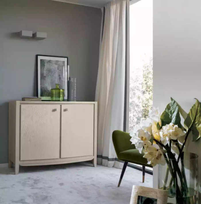 Sideboard Kommode Schrank Klassisch Luxus Kommode Wohnzimmer Beige