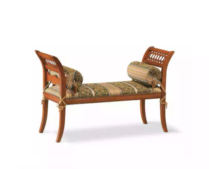 Klassische Sitzbank Hocker Designer Sitzmöbel Polsterbank Bänke Bank