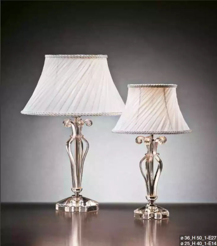 Designer Klassische Tisch Lampe Stehlampe Kronleuchter Kristall Luxus