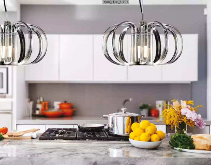 Hängeleuchter Grau Luxus Kronleuchter Neue Deckenleuchte Moderne Lampe