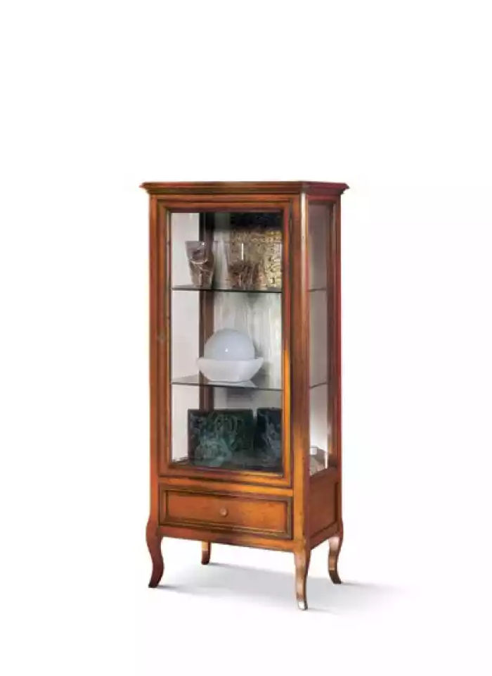 Vitrine Holz Schrank Klassische Vitrinen Holz Design Wohnzimmer Neu
