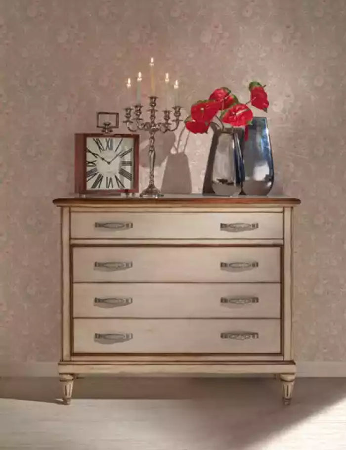 Modern Holz Kommode Schlafzimmer Luxus Möbel Designer Neu